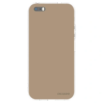 Picasee Apple iPhone 6 Plus/6S Plus Hülle - Transparentes Silikon - Soft Sand