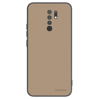 Picasee Xiaomi Redmi 9 Hülle - Schwarzes Silikon - Soft Sand