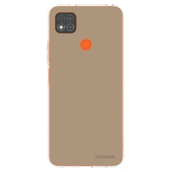 Picasee Xiaomi Redmi 9C Hülle - Transparentes Silikon - Soft Sand