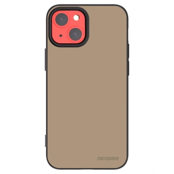Picasee Apple iPhone 13 mini Hülle - Schwarzes Silikon - Soft Sand