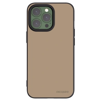 Picasee Apple iPhone 13 Pro Hülle - Schwarzes Silikon - Soft Sand
