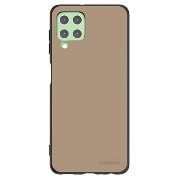 Picasee Samsung Galaxy A22 A225F 4G Hülle - Schwarzes Silikon - Soft Sand