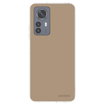 Picasee Xiaomi 12 Pro Hülle - Transparentes Silikon - Soft Sand