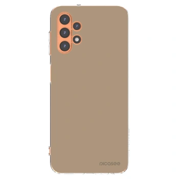 Picasee Samsung Galaxy A13 4G A135 Hülle - Transparentes Silikon - Soft Sand