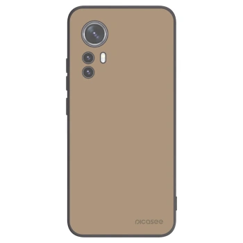 Picasee Xiaomi 12X Hülle - Schwarzes Silikon - Soft Sand