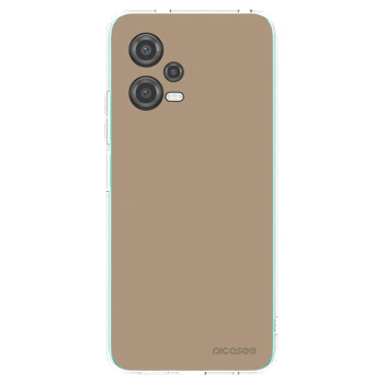 Picasee Xiaomi Poco X5 Hülle - Transparentes Silikon - Soft Sand