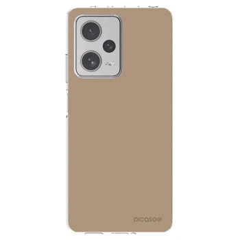 Picasee Xiaomi Redmi Note 12 Pro+ 5G Hülle - Transparentes Silikon - Soft Sand