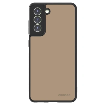 Picasee ULTIMATE CASE PowerShare für Samsung Galaxy S21 FE 5G - Soft Sand