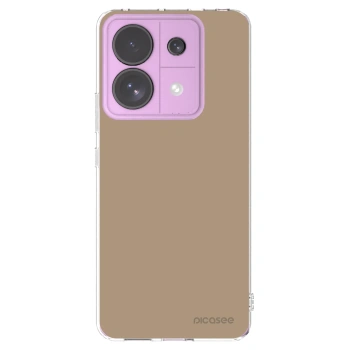 Picasee Xiaomi Redmi Note 13 Pro 5G Hülle - Transparentes Silikon - Soft Sand