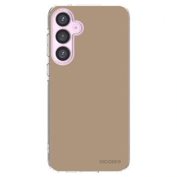 Picasee Samsung Galaxy A55 5G A556B Hülle - Transparentes Silikon - Soft Sand