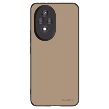 Picasee Honor 200 Pro 5G Hülle - Schwarzes Silikon - Soft Sand