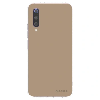 Picasee Xiaomi Mi 9 Hülle - Transparentes Silikon - Soft Sand