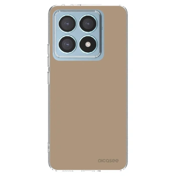 Picasee Xiaomi 14T Pro Hülle - Transparentes Silikon - Soft Sand