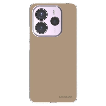 Picasee Xiaomi Redmi Note 14 5G Hülle - Transparentes Silikon - Soft Sand