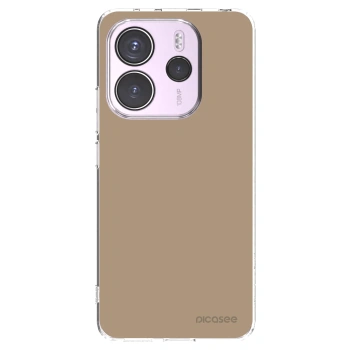 Picasee Xiaomi Redmi Note 14 4G Hülle - Transparentes Silikon - Soft Sand