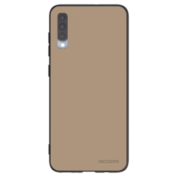 Picasee Samsung Galaxy A70 A705F Hülle - Schwarzes Silikon - Soft Sand