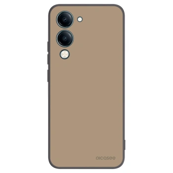 Picasee Vivo Y29s 5G Hülle - Schwarzes Silikon - Soft Sand