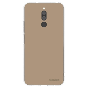 Picasee Xiaomi Redmi 8 Hülle - Transparentes Silikon - Soft Sand
