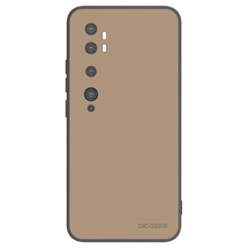 Picasee Xiaomi Mi Note 10 (Pro) Hülle - Schwarzes Silikon - Soft Sand