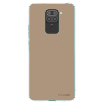 Picasee Xiaomi Redmi Note 9 Hülle - Schwarzes Silikon - Soft Sand