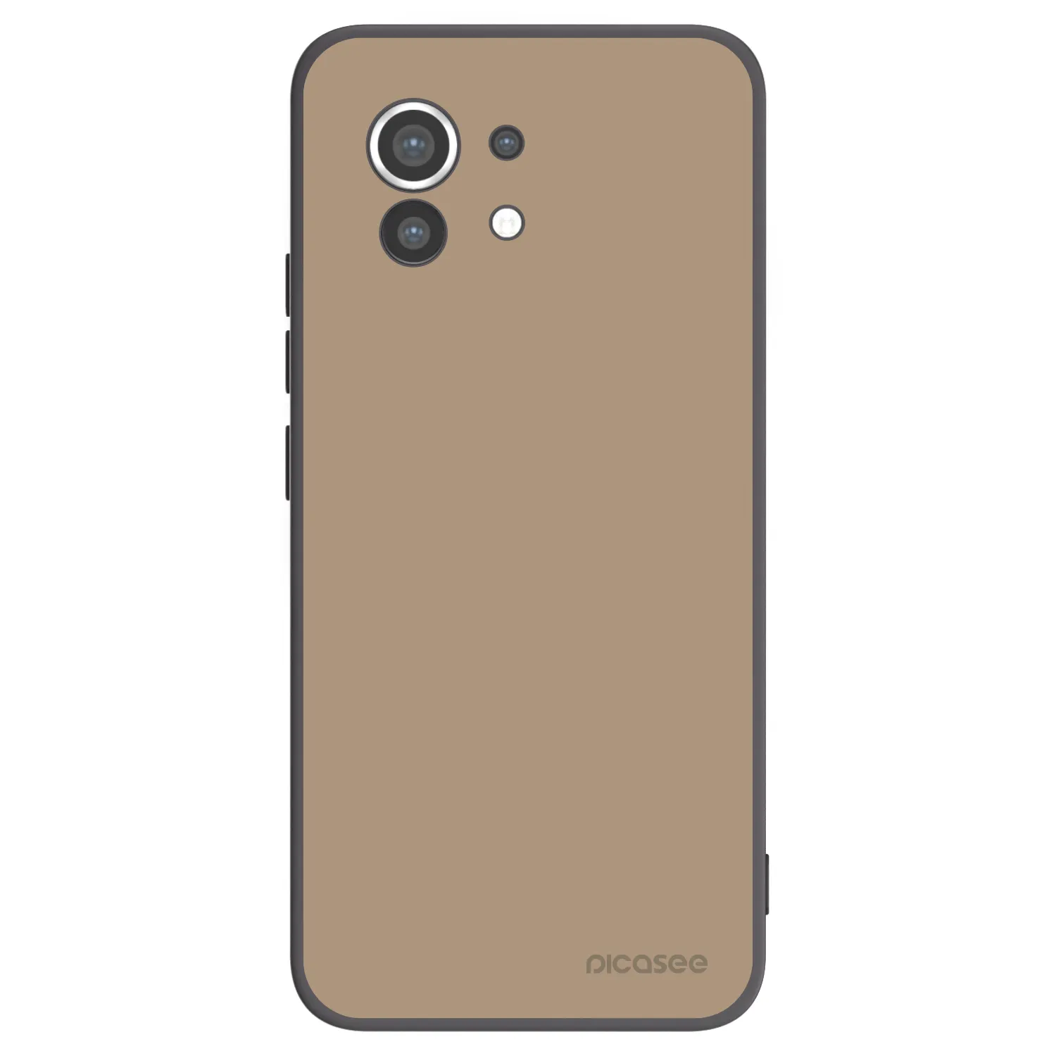 Picasee Xiaomi Mi 11 Hülle - Schwarzes Silikon - Soft Sand