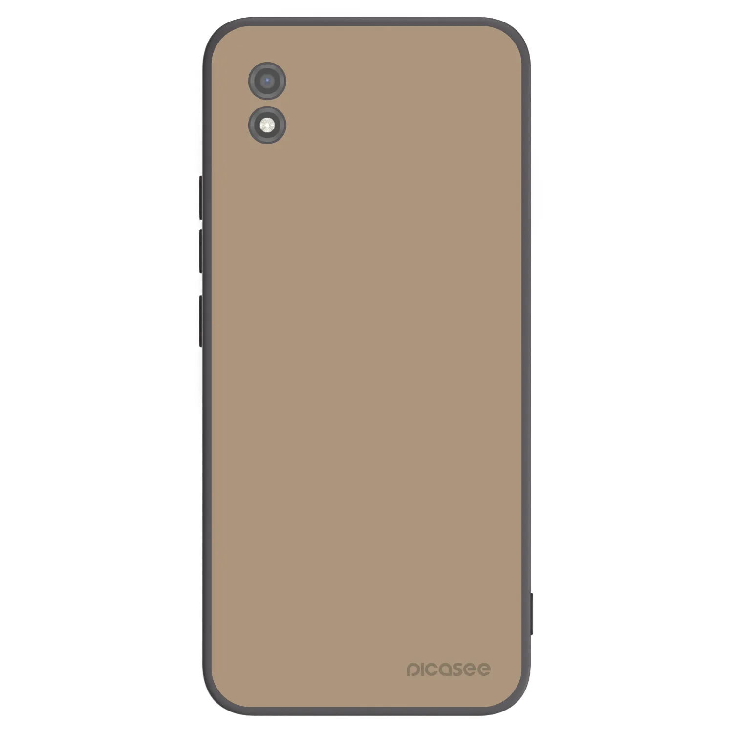 Picasee Realme C11 (2021) Hülle - Schwarzes Silikon - Soft Sand