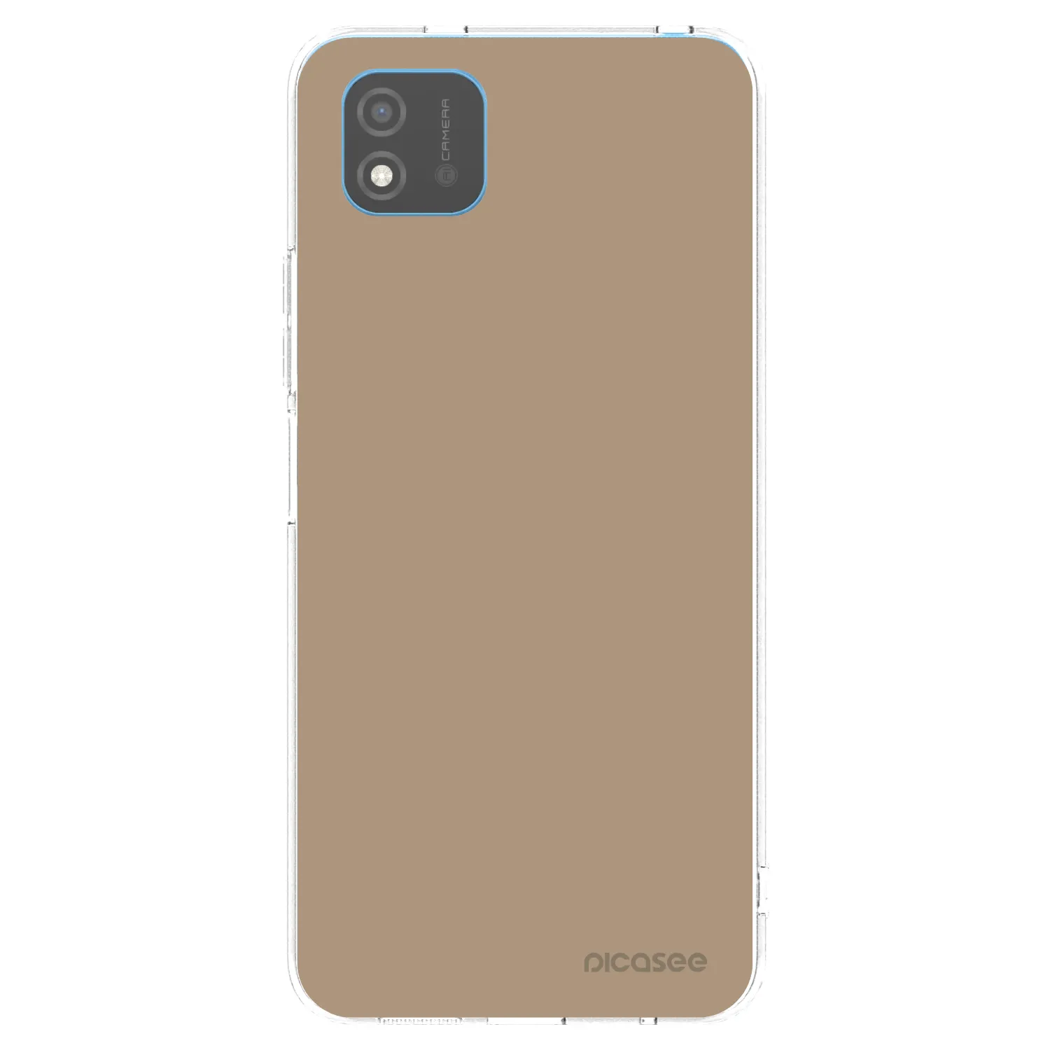 Picasee Realme C11 (2021) Hülle - Transparentes Silikon - Soft Sand