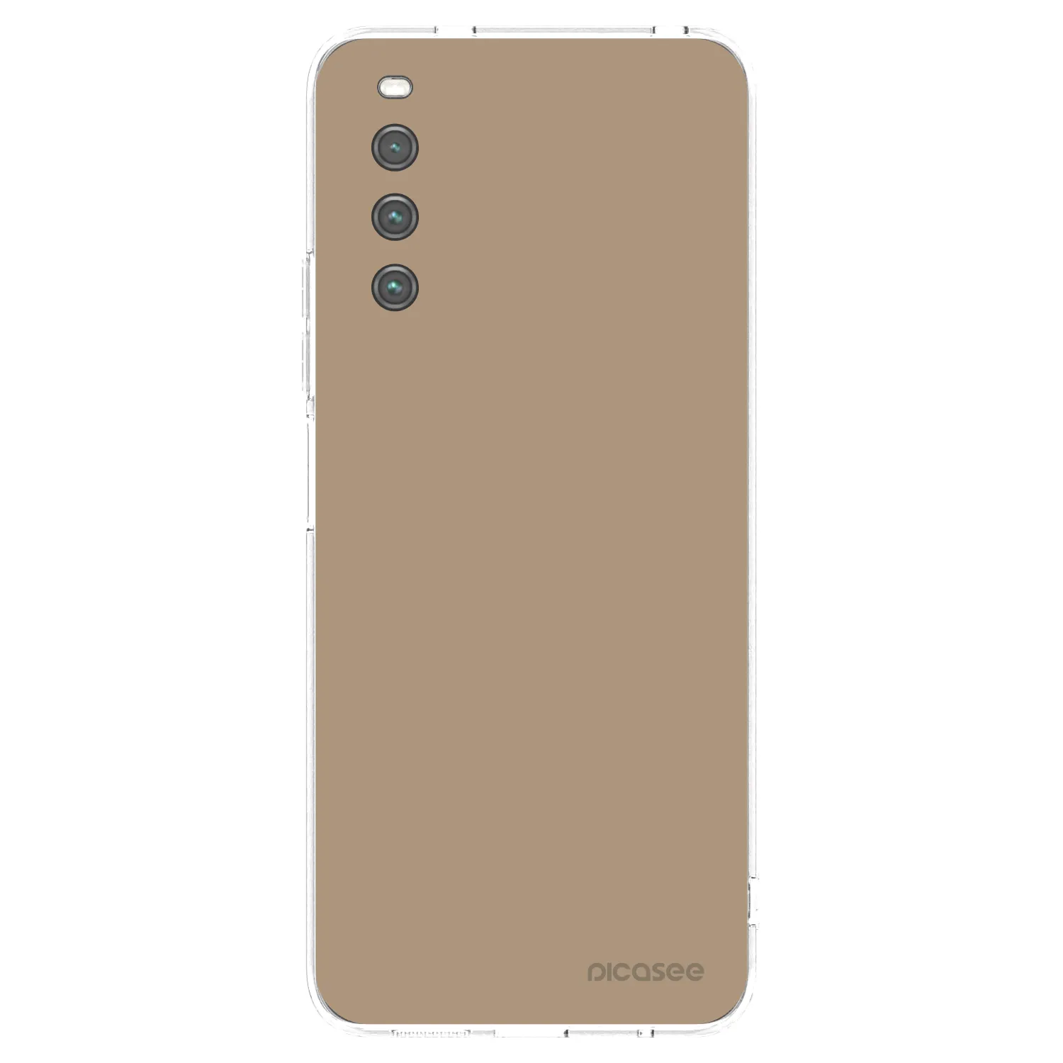 Picasee Sony Xperia 10 IV 5G Hülle - Transparentes Silikon - Soft Sand