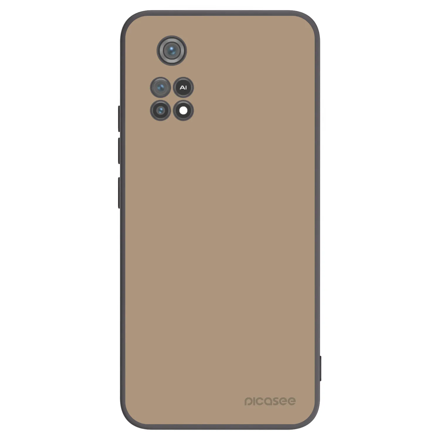 Picasee Xiaomi Poco M4 Pro Hülle - Schwarzes Silikon - Soft Sand