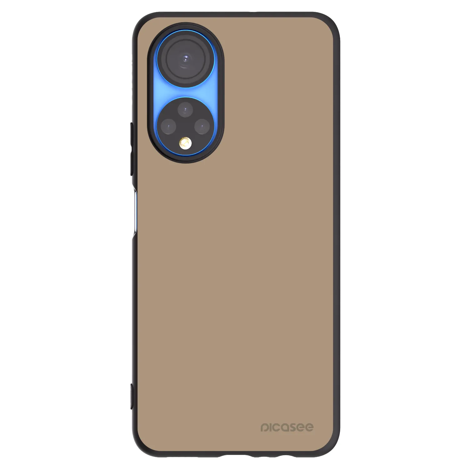 Picasee Honor X7 Hülle - Schwarzes Silikon - Soft Sand