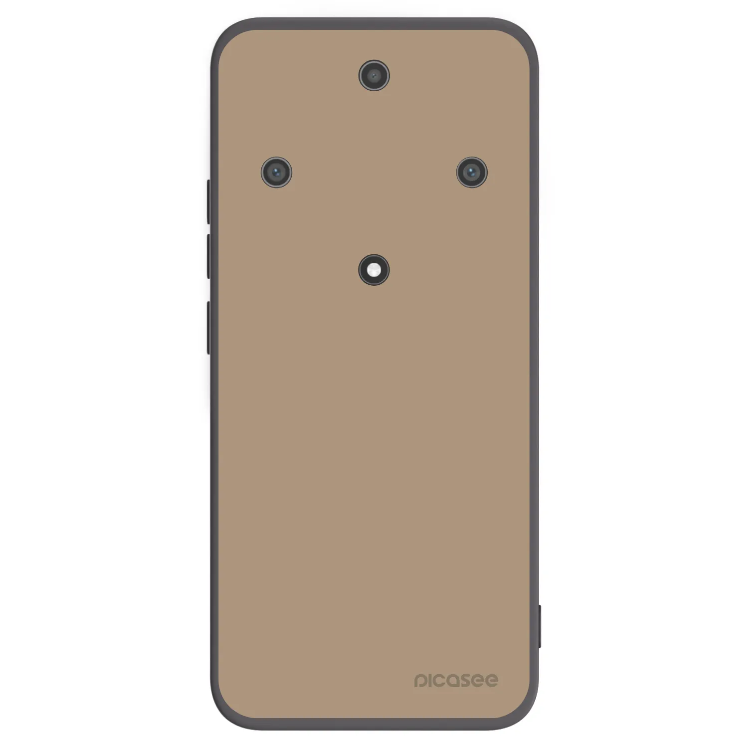 Picasee Honor Magic5 Lite 5G Hülle - Schwarzes Silikon - Soft Sand