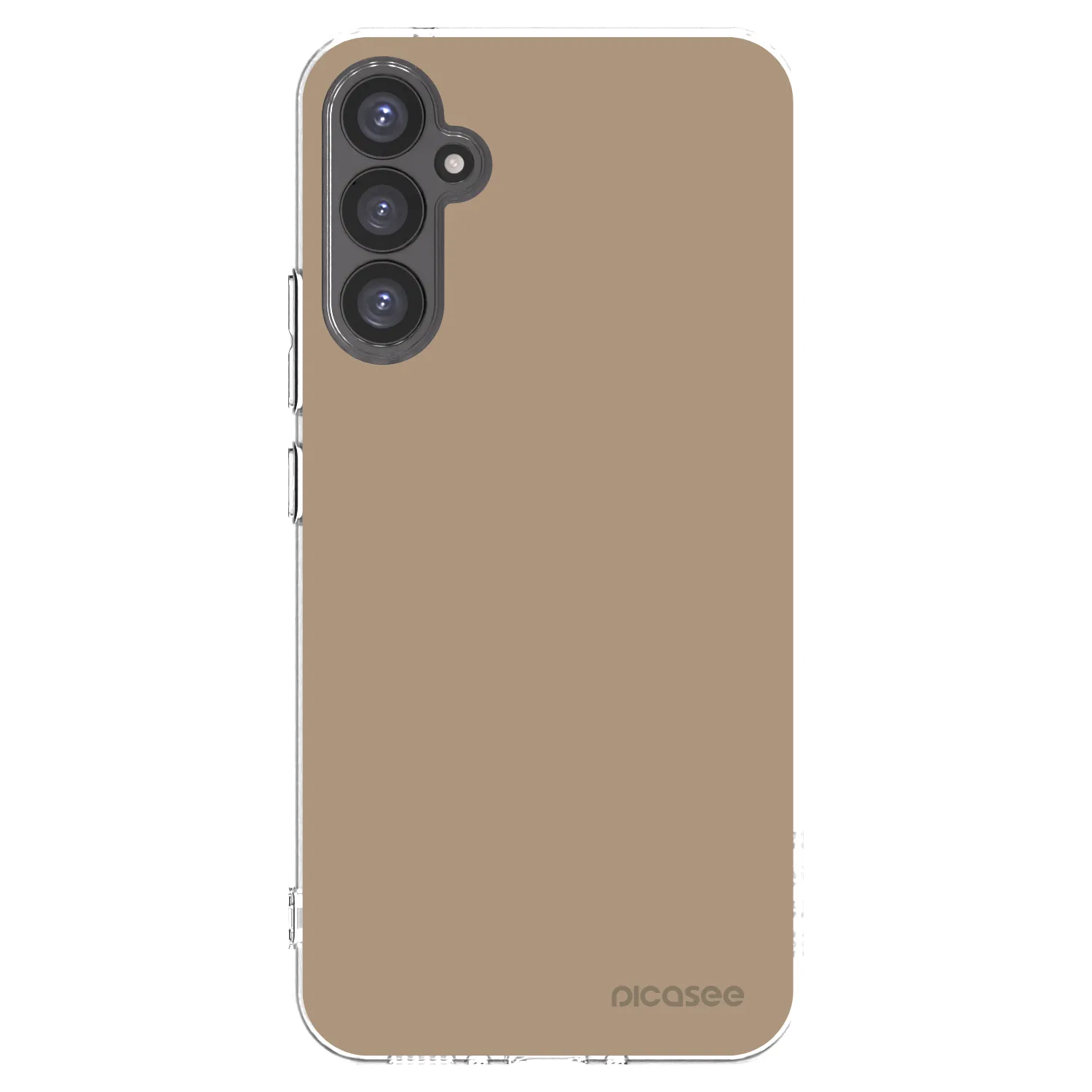 Picasee Samsung Galaxy A34 5G A346B Hülle - Transparentes Silikon - Soft Sand
