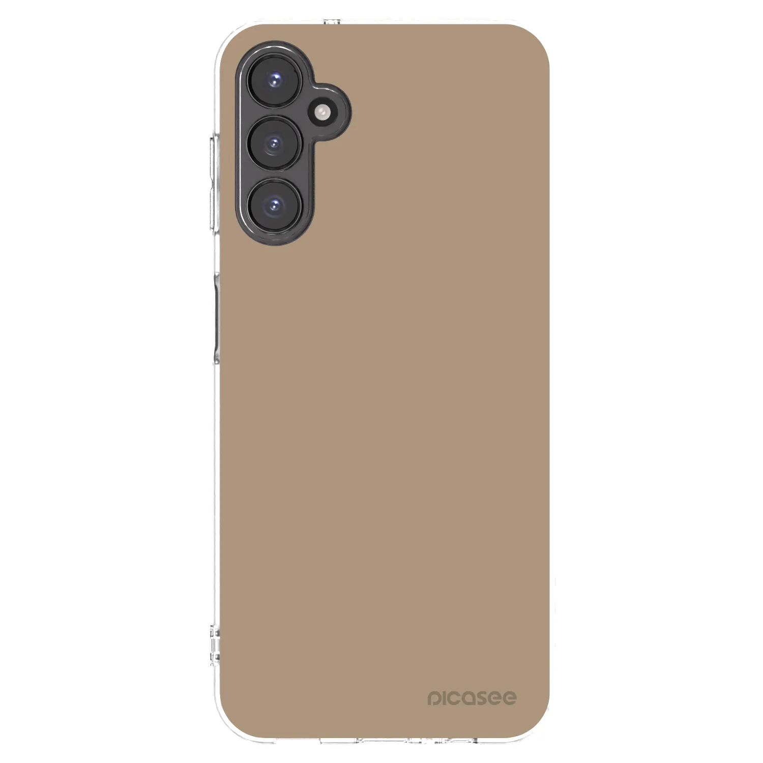 Picasee Samsung Galaxy A14 4G A145R Hülle - Transparentes Silikon - Soft Sand