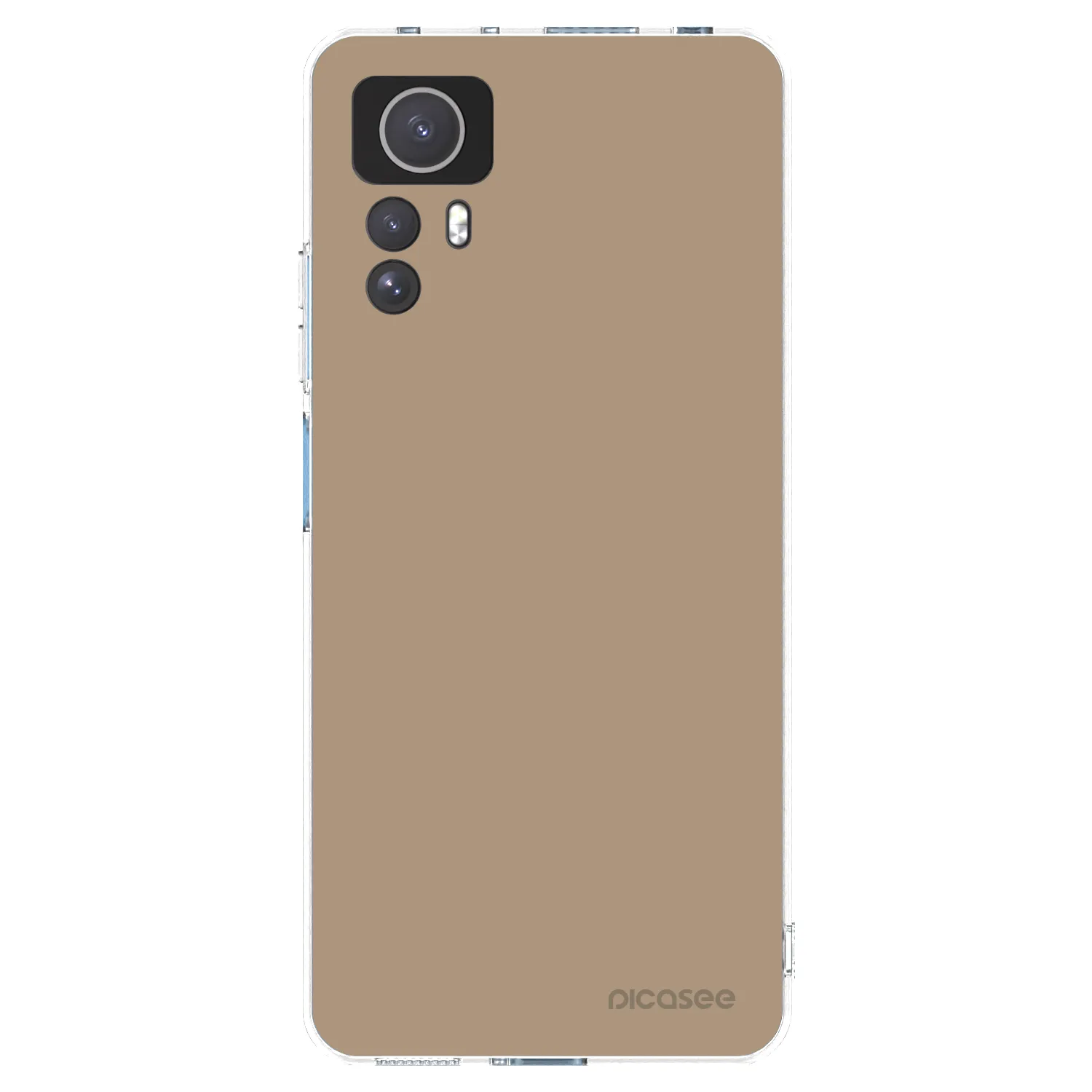 Picasee Xiaomi Redmi Note 12S Hülle - Transparentes Silikon - Soft Sand