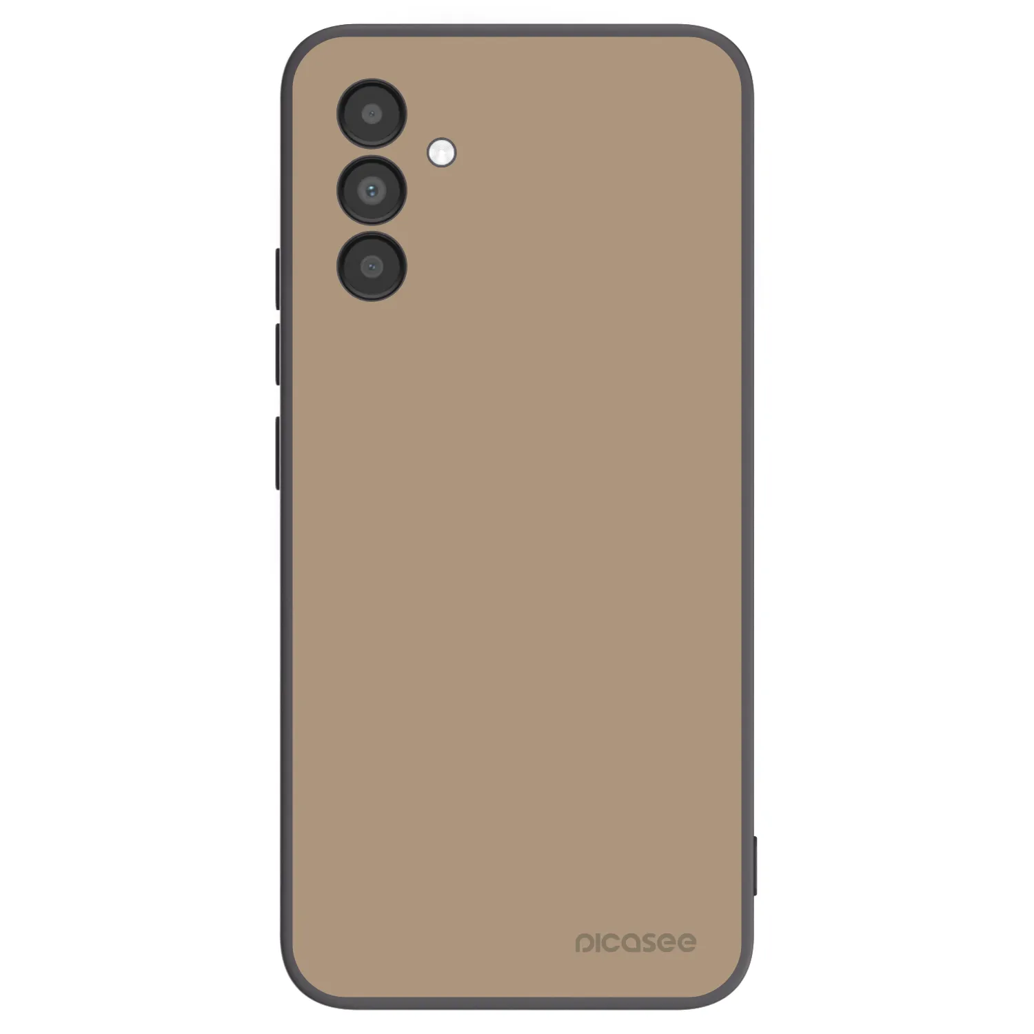 Picasee Samsung Galaxy A04s A047F Hülle - Schwarzes Silikon - Soft Sand