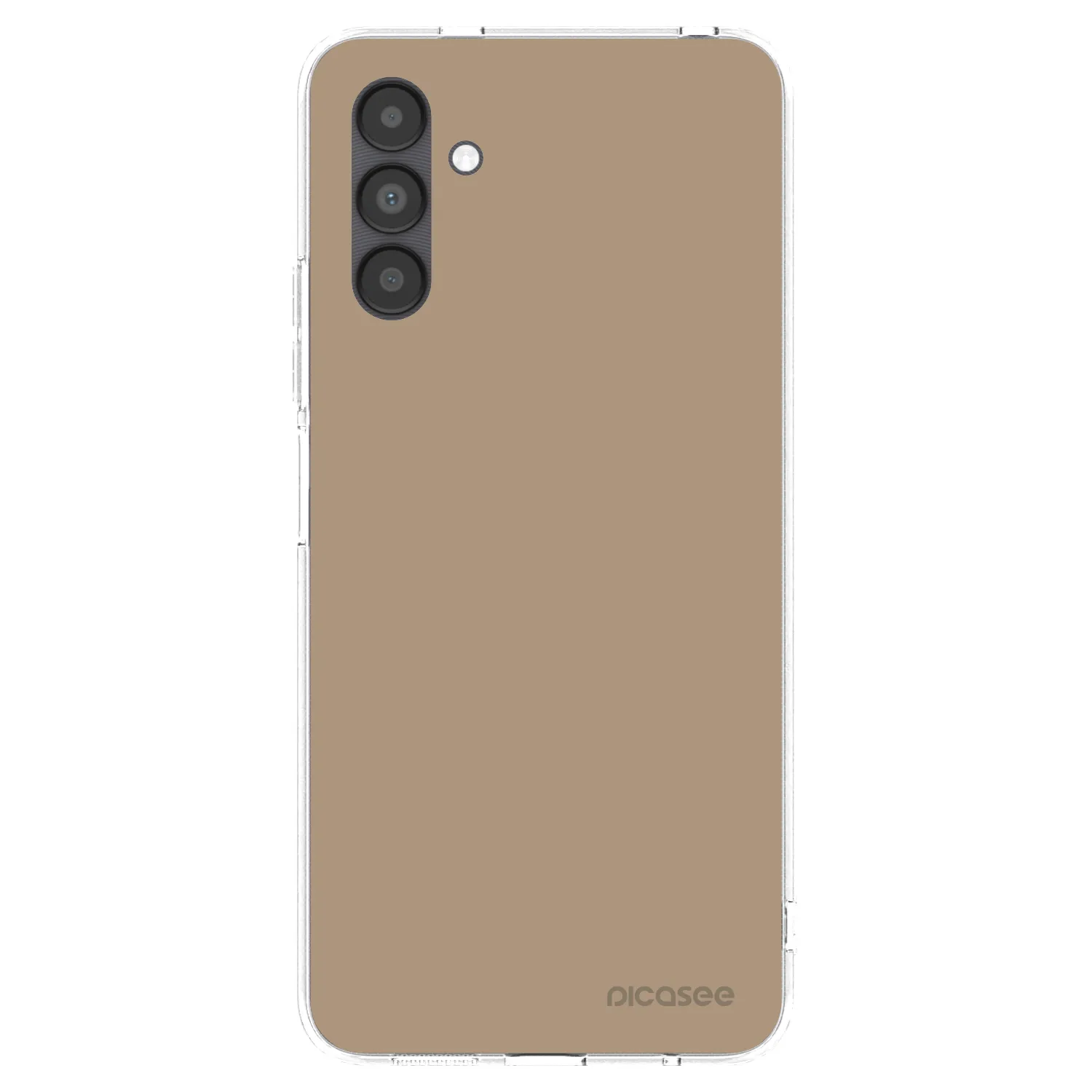 Picasee Samsung Galaxy A04s A047F Hülle - Transparentes Silikon - Soft Sand