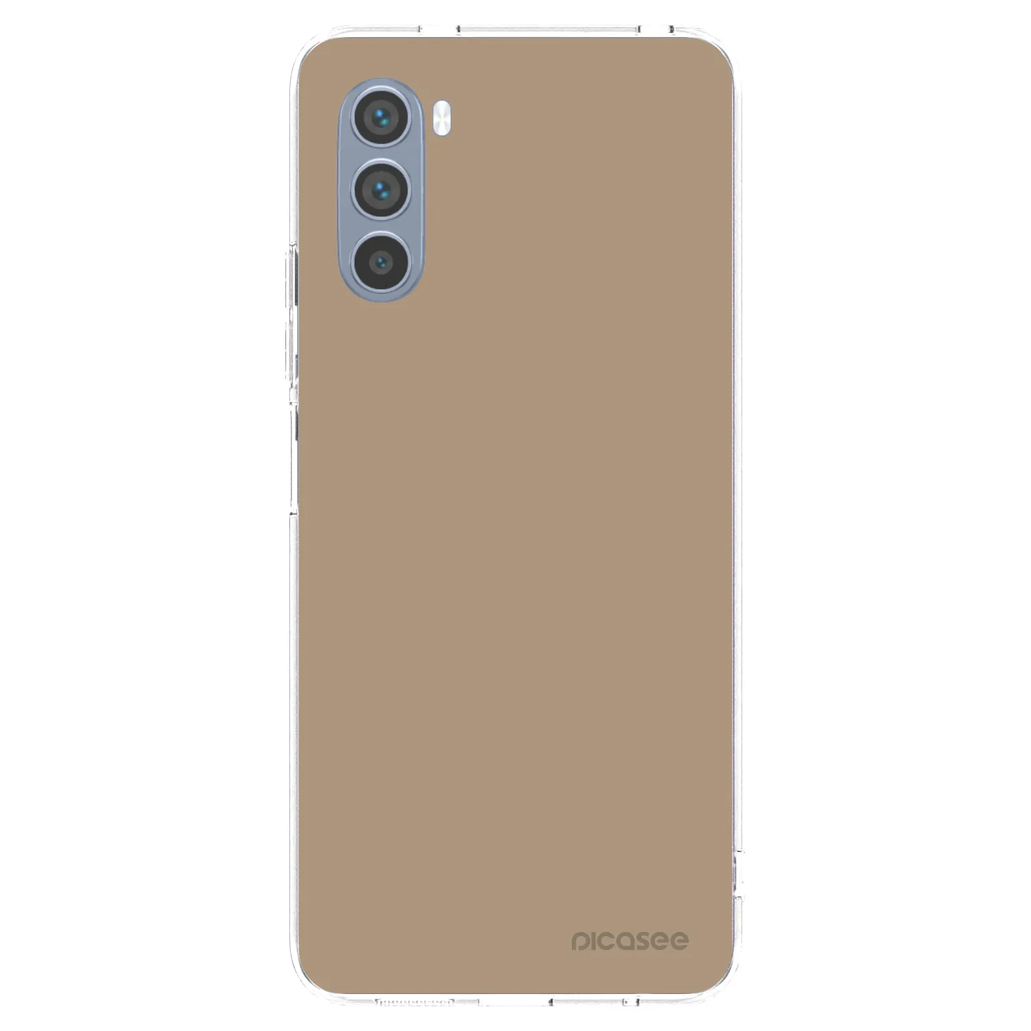 Picasee Motorola Moto G62 Hülle - Transparentes Silikon - Soft Sand