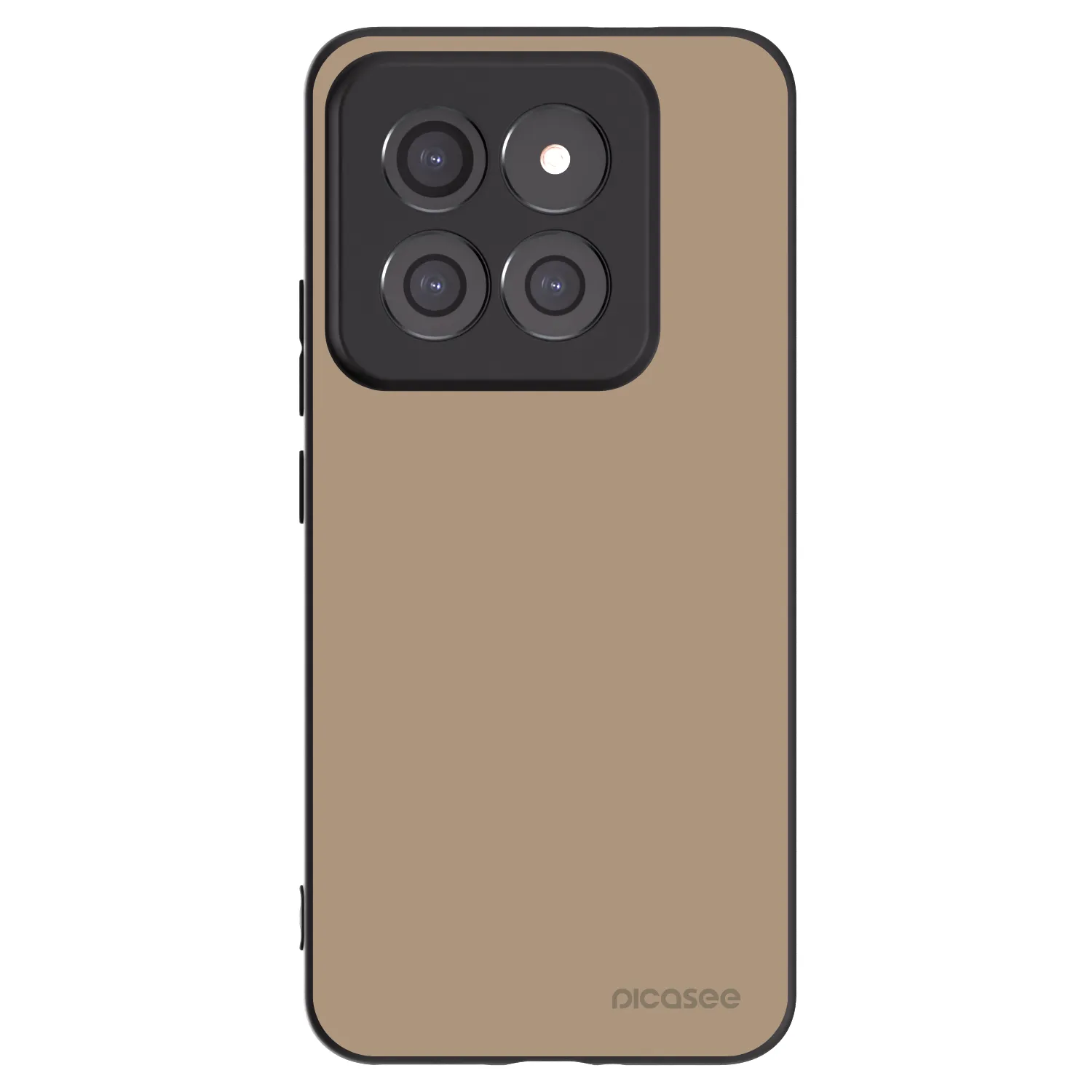 Picasee Xiaomi 14 Pro Hülle - Schwarzes Silikon - Soft Sand