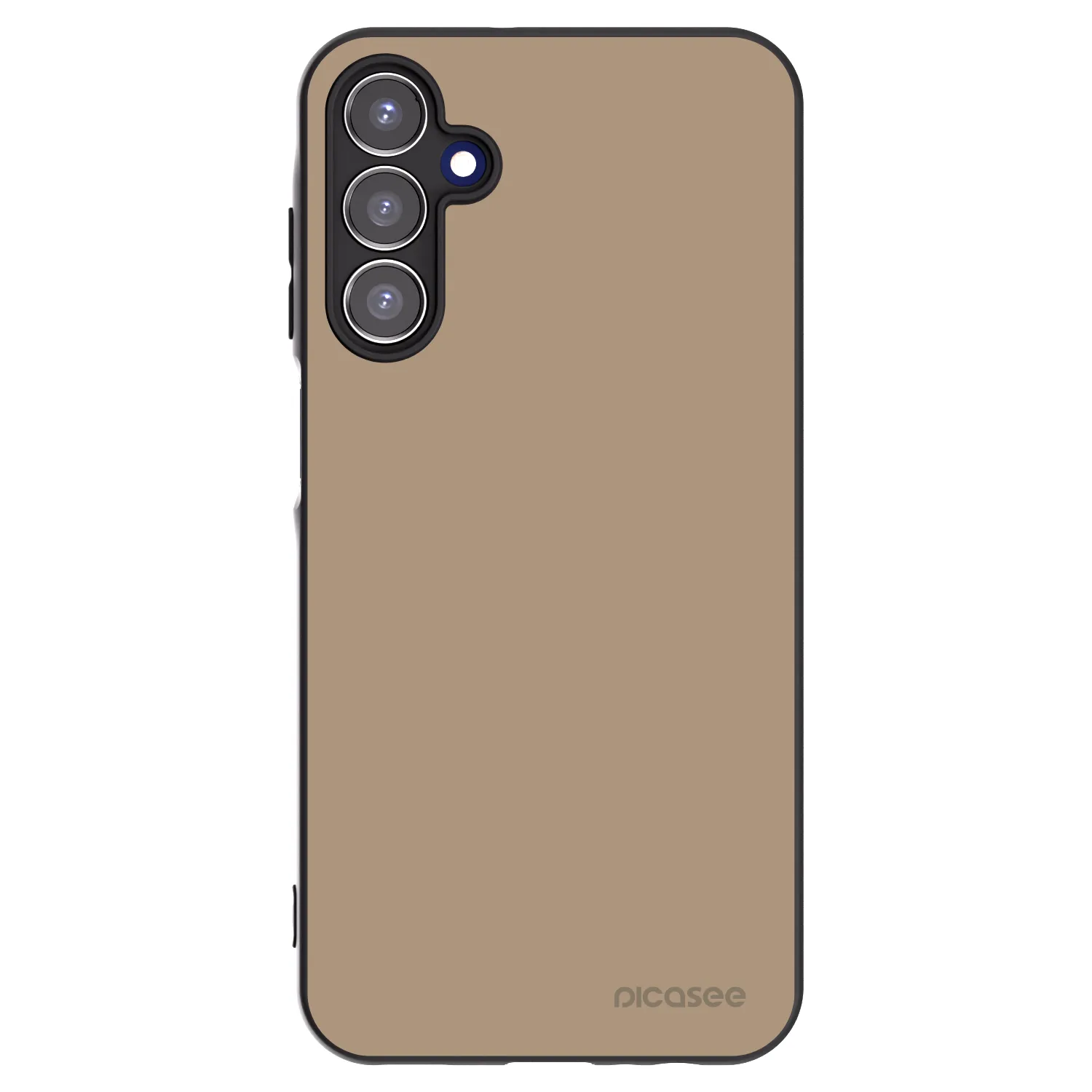 Picasee Samsung Galaxy A15 A155F 4G Hülle - Schwarzes Silikon - Soft Sand