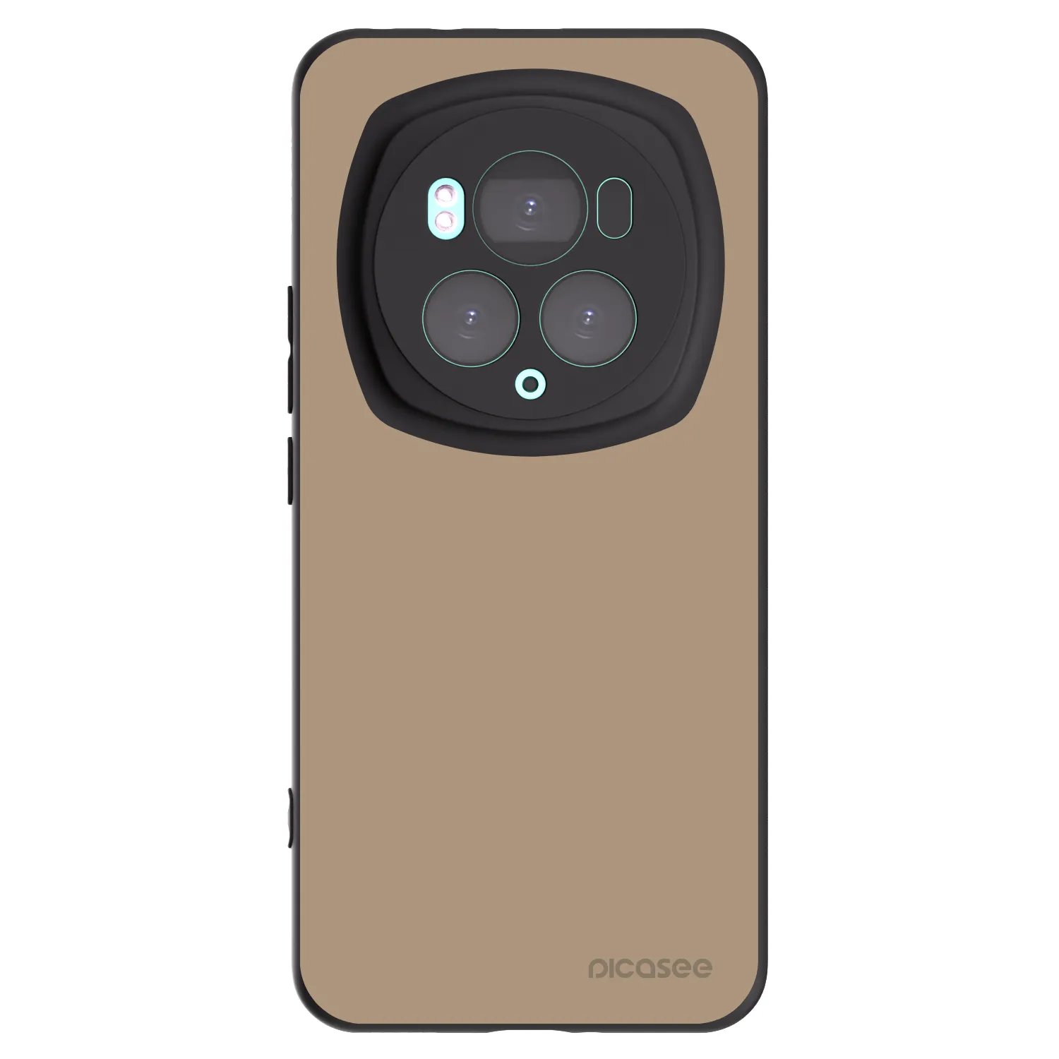 Picasee Honor Magic6 Pro Hülle - Schwarzes Silikon - Soft Sand