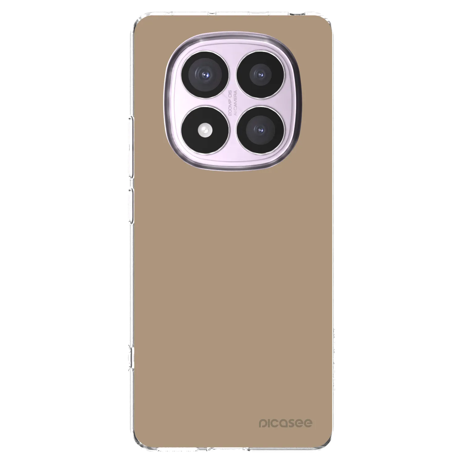Picasee Xiaomi Redmi Note 14 Pro 5G Hülle - Transparentes Silikon - Soft Sand