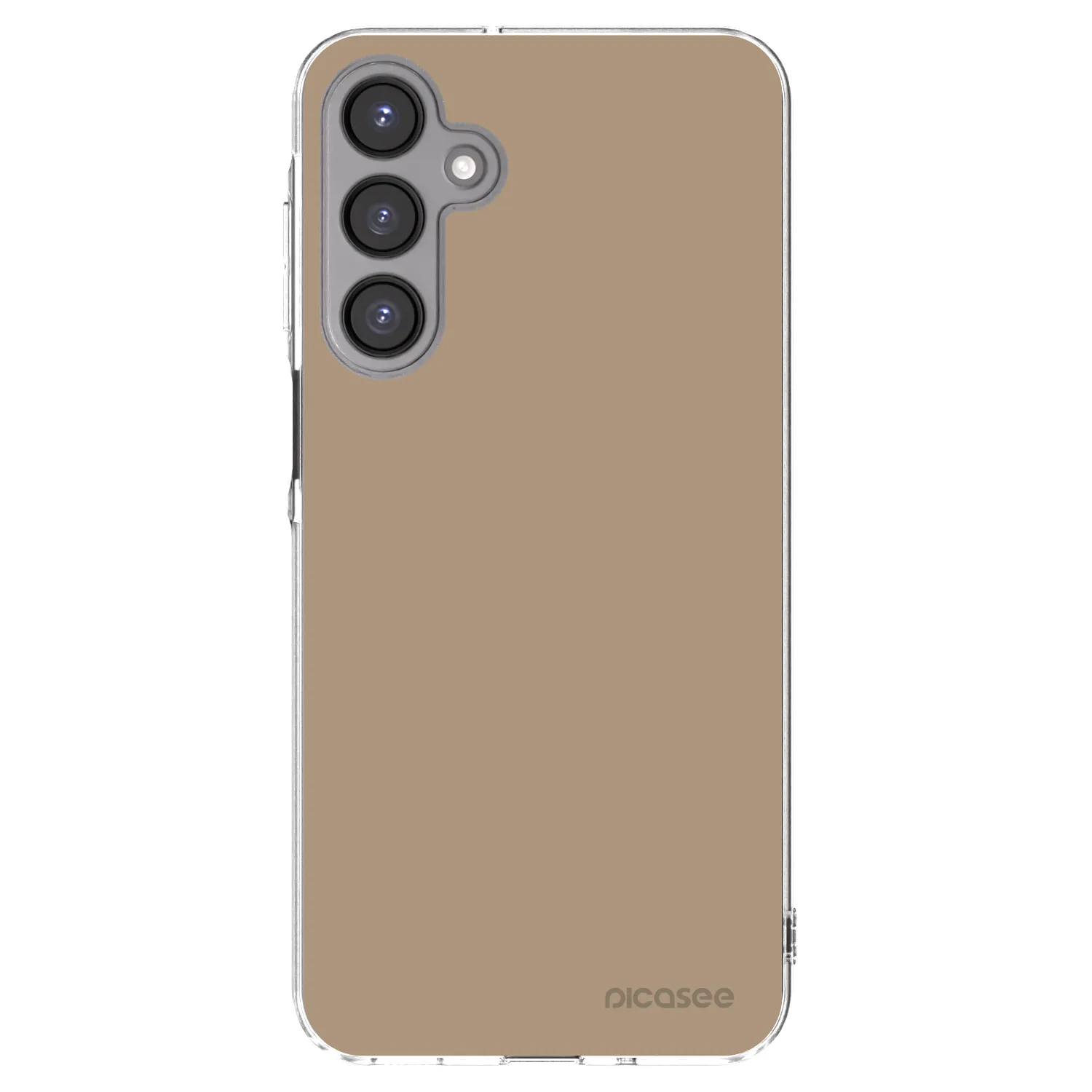 Picasee Samsung Galaxy A16 5G Hülle - Transparentes Silikon - Soft Sand