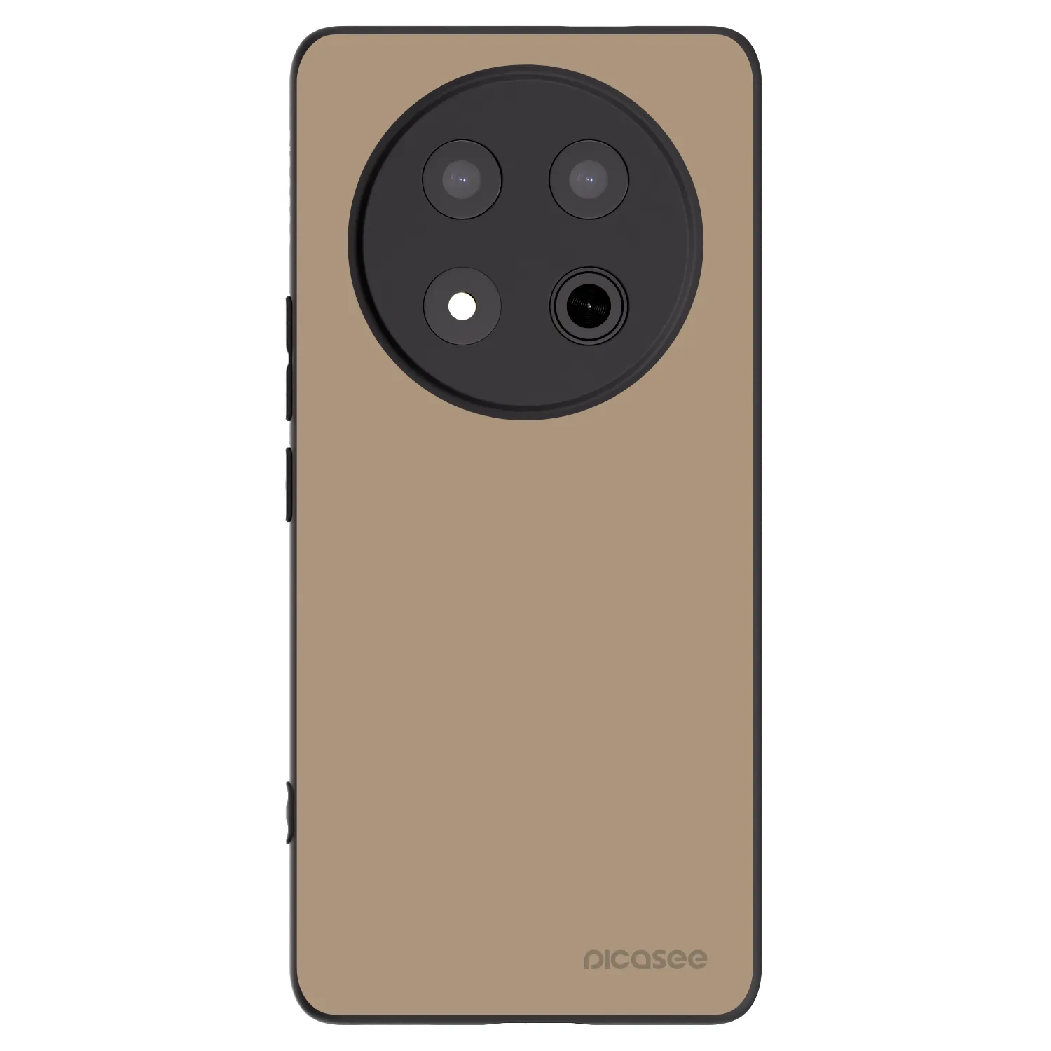 Picasee Honor Magic7 Lite 5G Hülle - Schwarzes Silikon - Soft Sand