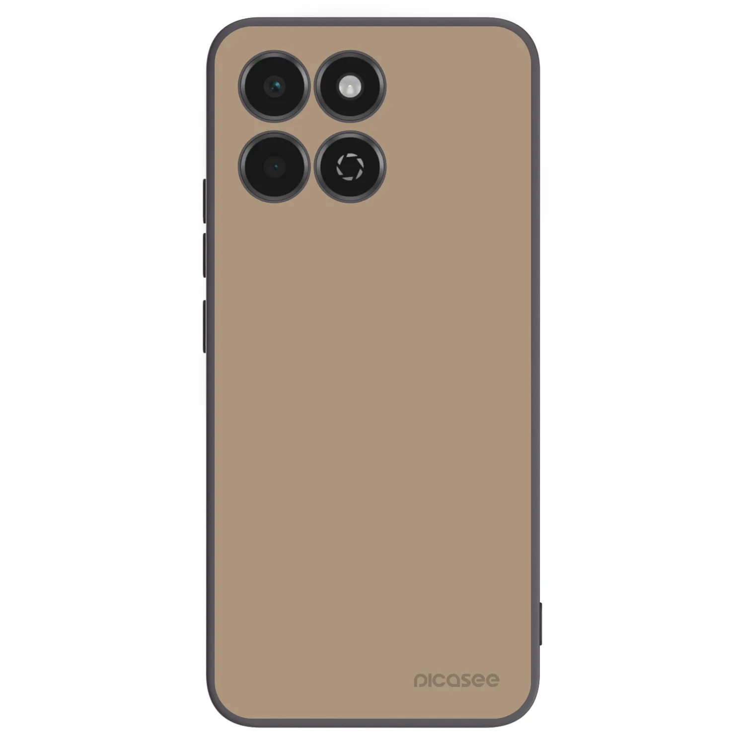 Picasee Honor 200 Smart 5G Hülle - Schwarzes Silikon - Soft Sand