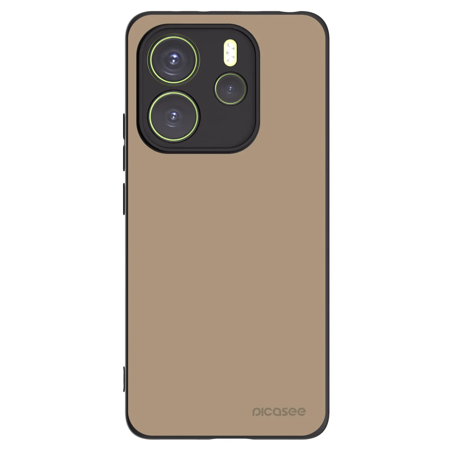 Picasee Xiaomi Redmi Note 14 4G Hülle - Schwarzes Silikon - Soft Sand