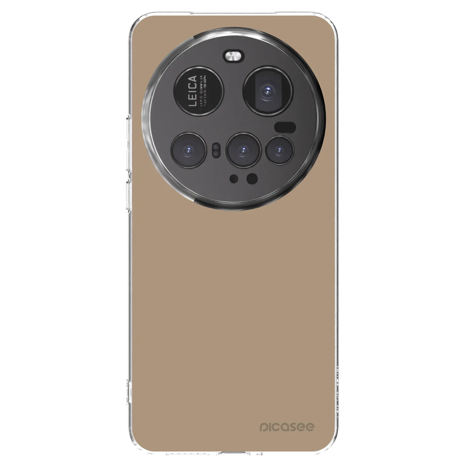 Picasee Xiaomi 15 Ultra Hülle - Transparentes Silikon - Soft Sand