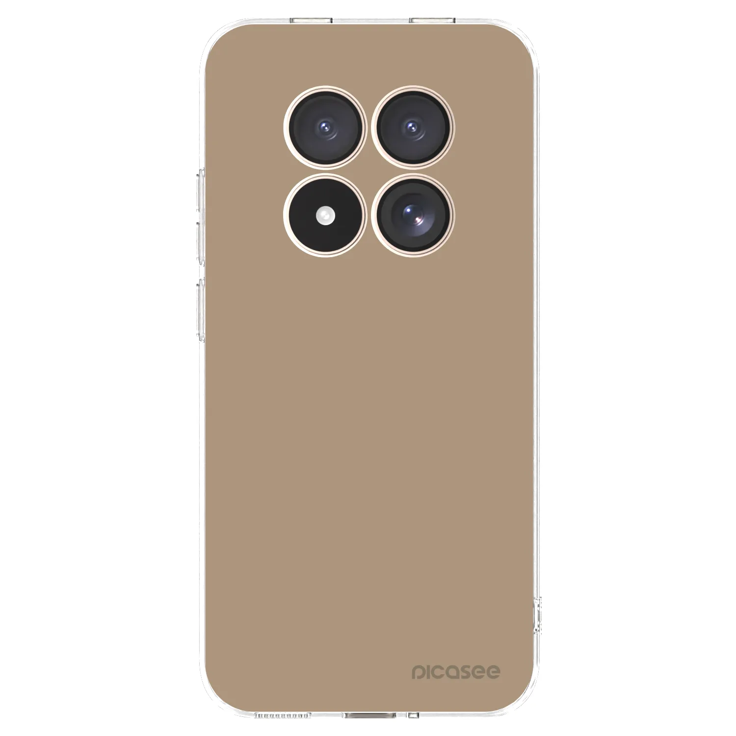 Picasee Xiaomi Redmi Note 15 Pro 4G Hülle - Transparentes Silikon - Soft Sand