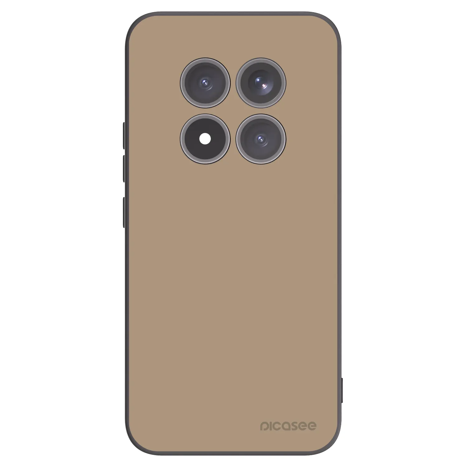 Picasee Xiaomi Redmi Note 15 Pro+ Hülle - Schwarzes Silikon - Soft Sand