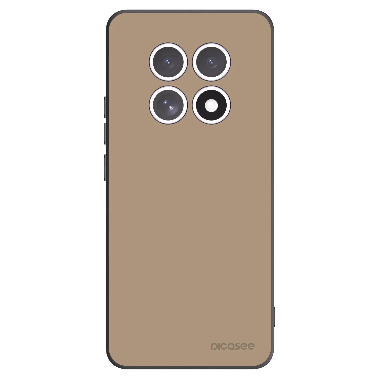 Picasee Xiaomi Redmi Note 15 Hülle - Schwarzes Silikon - Soft Sand