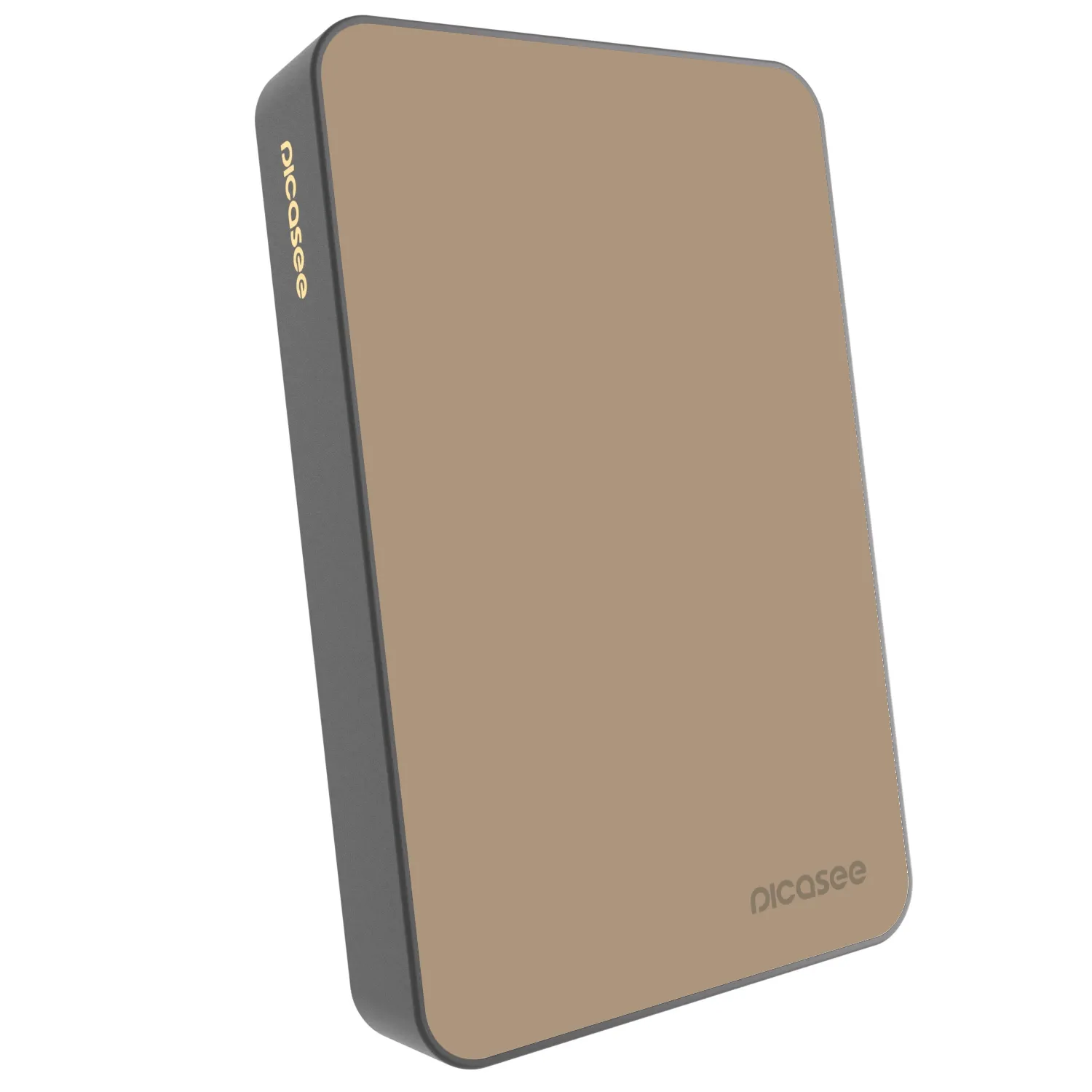 Picasee Powerbank mit MagSafe 10 000 mAh Grau - Soft Sand